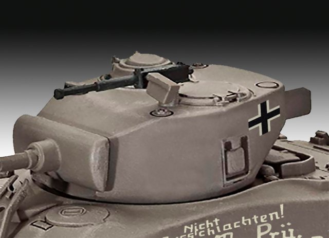 Tank Sherman M4A1 (Revell 1:72)