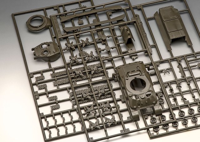 Tank Sherman M4A1 (Revell 1:72)