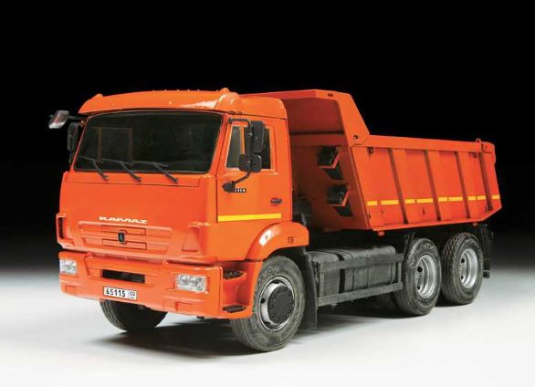 Kamaz 65115 dump truck (Zvezda 1:35)