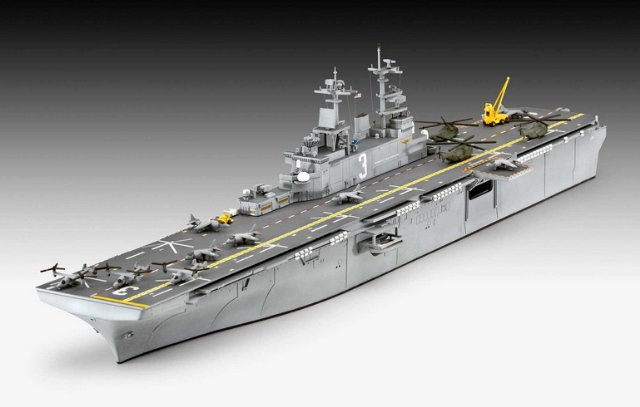 Assault Carrier USS WASP CLASS (1:700)