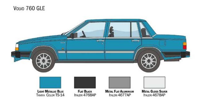 Volvo 760 GLE (Italeri 1:24)