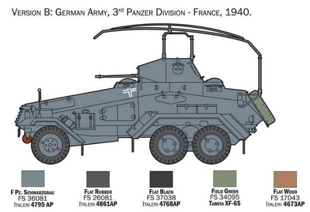 Sd. Kfz. 232 6 Rad. (Italeri 1:35) 
