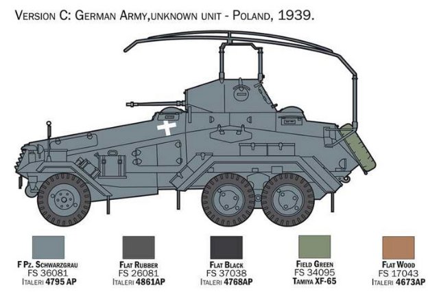 Sd. Kfz. 232 6 Rad. (Italeri 1:35) 