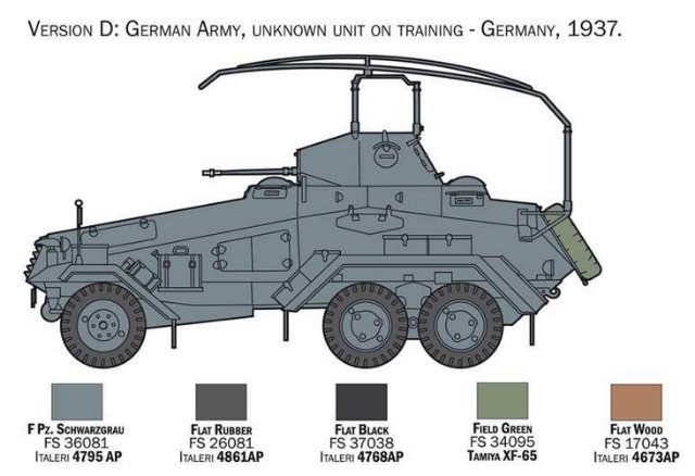 Sd. Kfz. 232 6 Rad. (Italeri 1:35) 