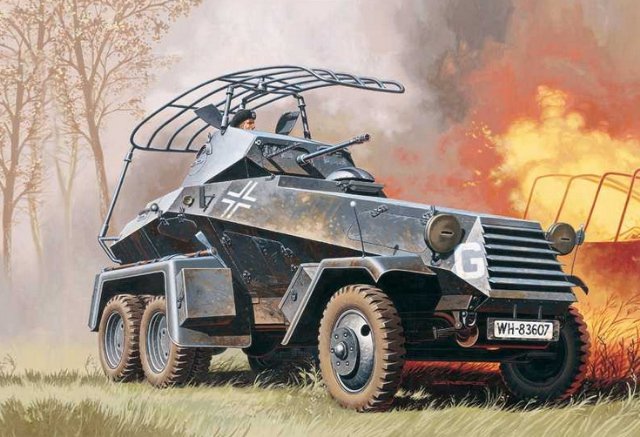 Sd. Kfz. 232 6 Rad. (Italeri 1:35) 
