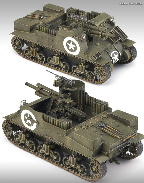 M7 PRIEST (U.S. HOWITZER MOTOR CARRIAGE) (Academy 1:35)