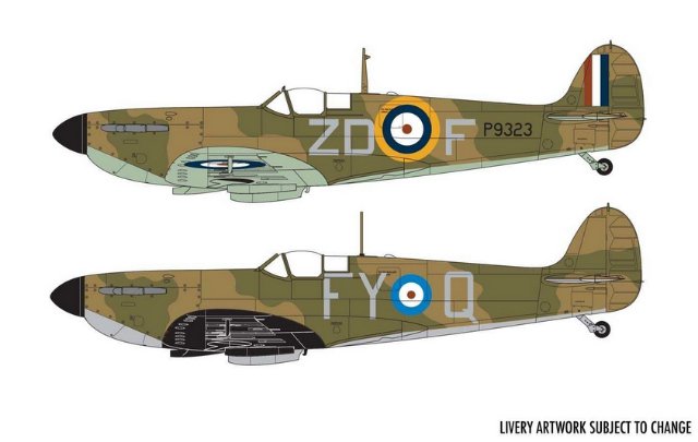 Supermarine Spitfire Mk.1a (Airfix 1:48)