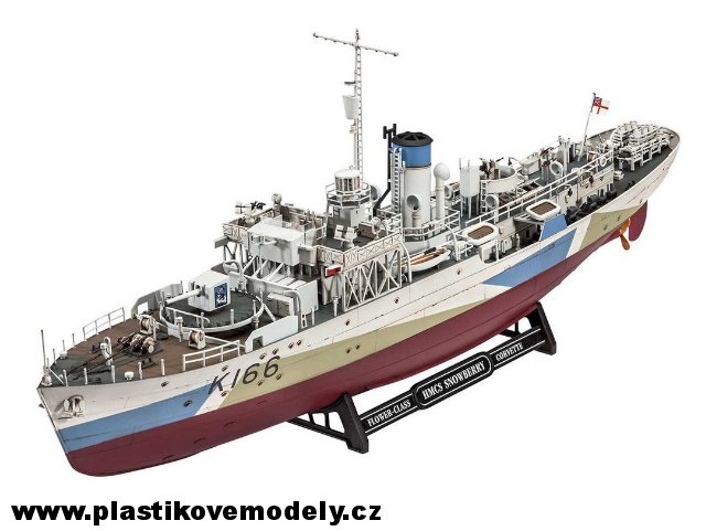 05132 - Flower Class Corvette (early) (Revell 1:144)