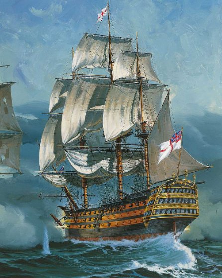 Set lodi Victory "Battle of Trafalgar" (Revell 1:225)
