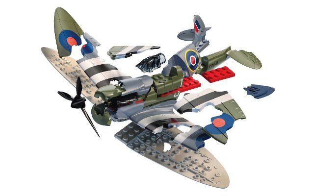 Quick Build letadlo J6045 - D-Day Spitfire (Airfix)