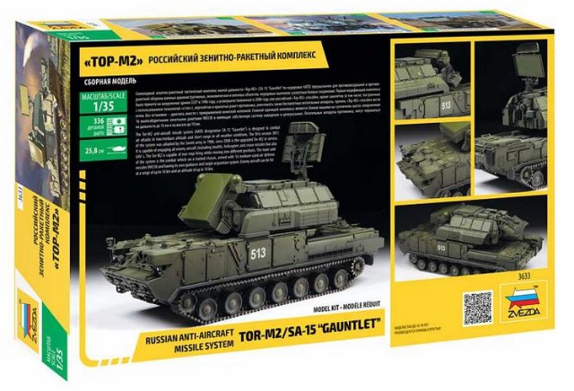 TOR M2 Missile System (Zvezda 1:35)