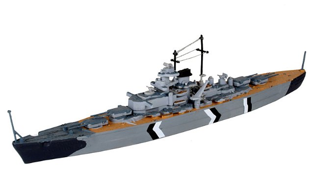 65802 - Set lodě Bismarck (Revell 1:1200)