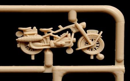 GERMAN MOTORCYCLES WWII (Italeri 1:72)