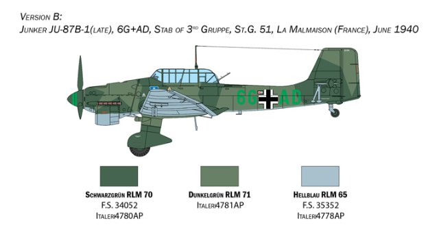 Ju-87B Stuka - Battle of Britain 80th Anniversary (1:48)