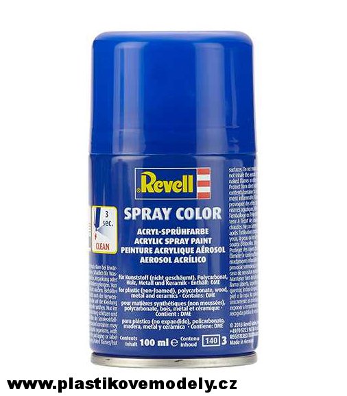 Barva ve spreji - 34200 RBR modrá (RBR blue)(Revell 100ml)