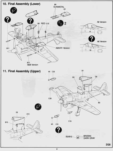 Focke Wulf FW190 A6-8 (Academy 1:72)