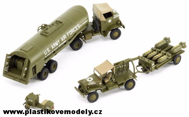 USAAF 8TH Airforce Bomber Resupply Set (Airfix 1:72)