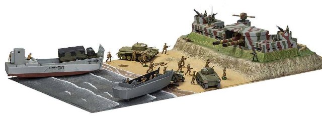 Set diorama D-Day 75th Anniversary Operation Overlord (1:76)
