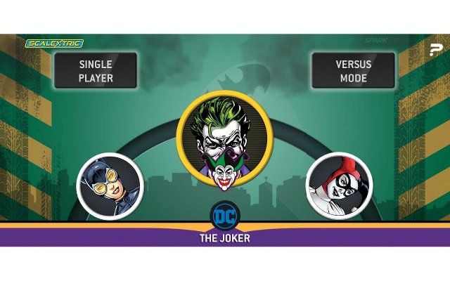 Autodráha SCALEXTRIC C1415 - Batman vs Joker Race (1:32)