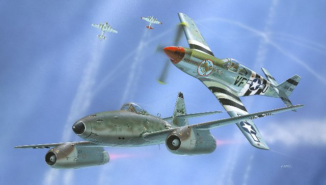 Me262 & P-51B (Revell 1:72) 