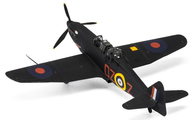 Boulton Paul Defiant (Airfix 1:72) - nová forma