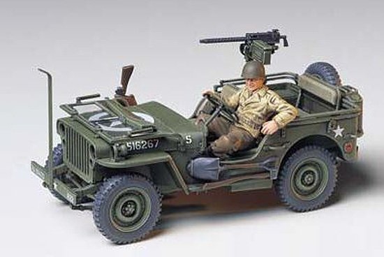 Jeep Willys MB 1-4-ton 4x4 truck (Tamiya 1:35)