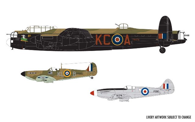 Battle of Britain Memorial Flight (Airfix 1:72)