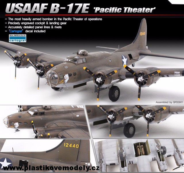 USAAF B-17E Pacific Theater (Academy 1:72)