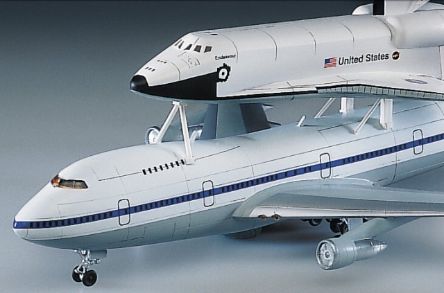 Shuttle & B747 (Academy 1:288)