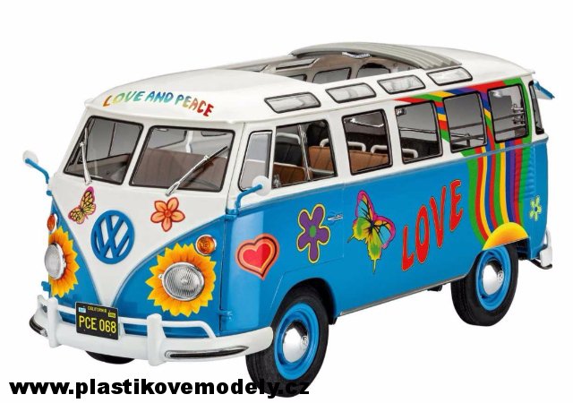 VW T1 Samba Bus Flower Power (Revell 1:24) 