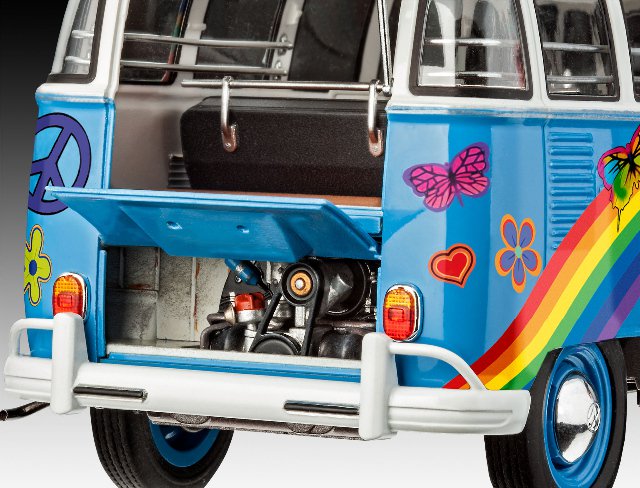 VW T1 Samba Bus Flower Power (Revell 1:24) 