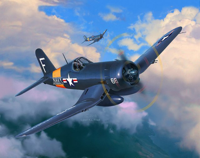 Set F4U-4 Corsair (Revell 1:72)