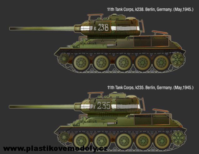T-34/85 No.183 Factory Berlin 1945 (Academy 1:35)