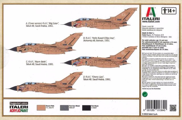 TORNADO GR.1 (Italeri 1:72) 