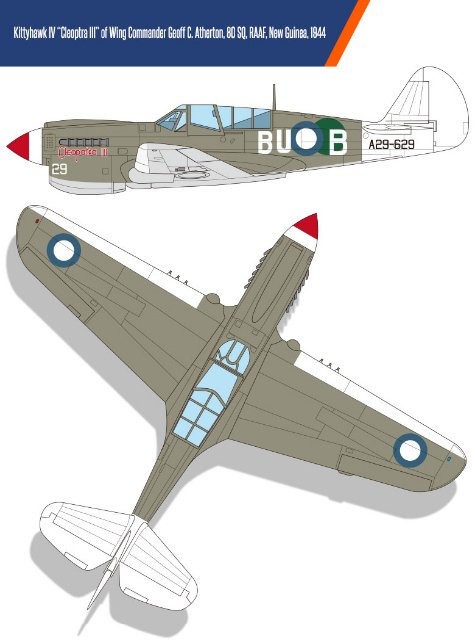 Letadlo USAAF P-40N Battle of Imphal (Academy 1:48) 