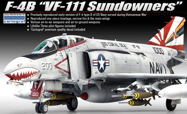 F-4B VF111 Sundowners (Academy 1:48)