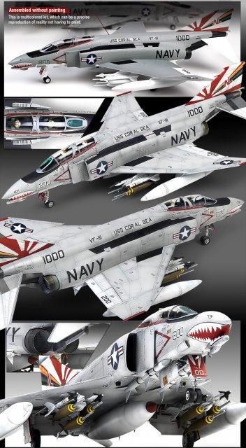 F-4B VF111 Sundowners (Academy 1:48)