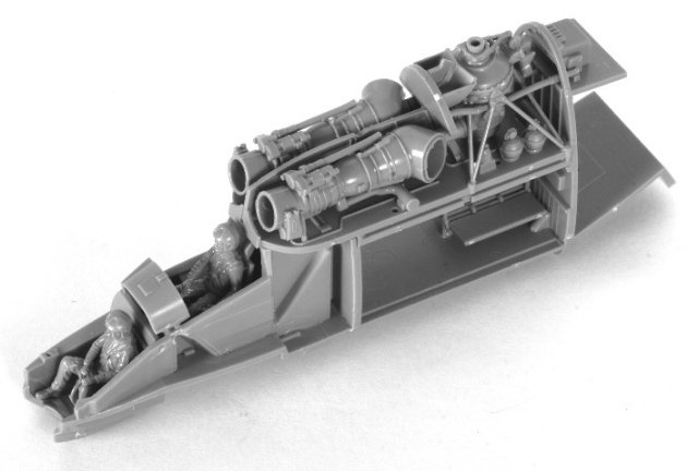 Vrtulník MIL MI-24V-VP Hind E (Zvezda 1:72)