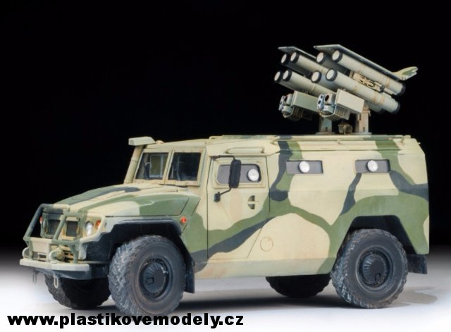 GAZ with AT missile system Kornet D (Zvezda 1:35)