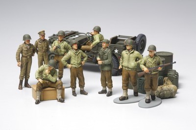 US Army Infantry at Rest (Tamiya 1:48)