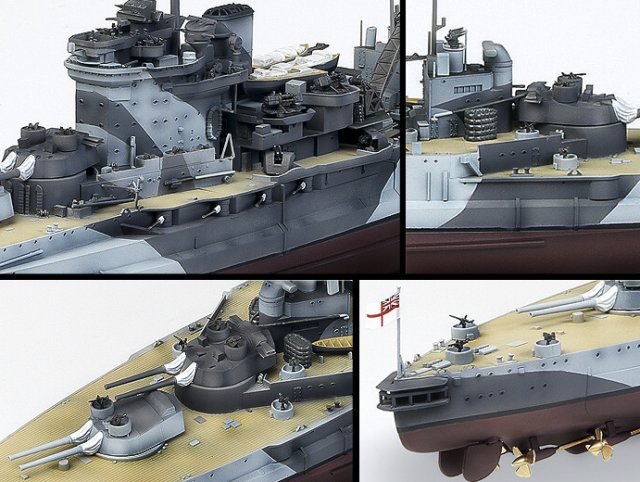 QUEEN ELIZABETH CLASS H.M.S. WARSPITE (Academy 1:350) 