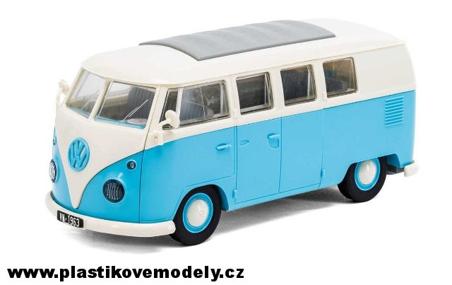 Quick Build auto J6024 - VW Camper Van - modrá (Airfix)