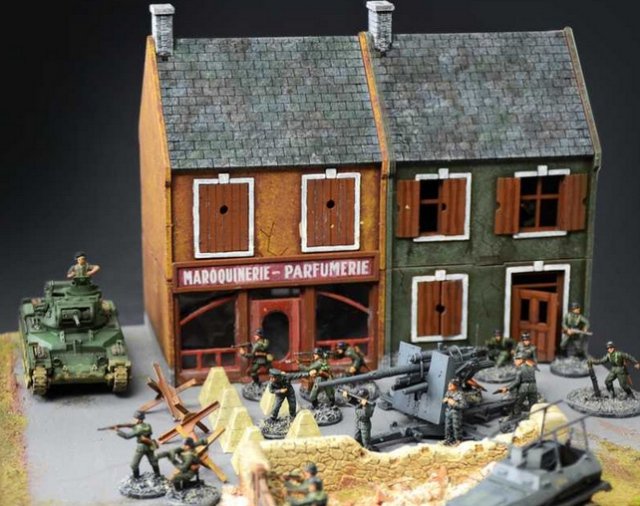 Diorama Battle of Arras 1940 - Rommel´s Offensive (Italeri 1:72)