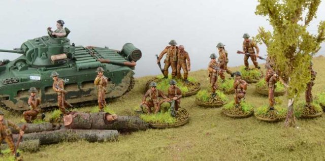 Diorama Battle of Arras 1940 - Rommel´s Offensive (Italeri 1:72)