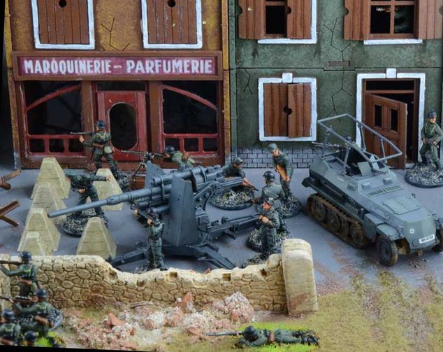 Diorama Battle of Arras 1940 - Rommel´s Offensive (Italeri 1:72)