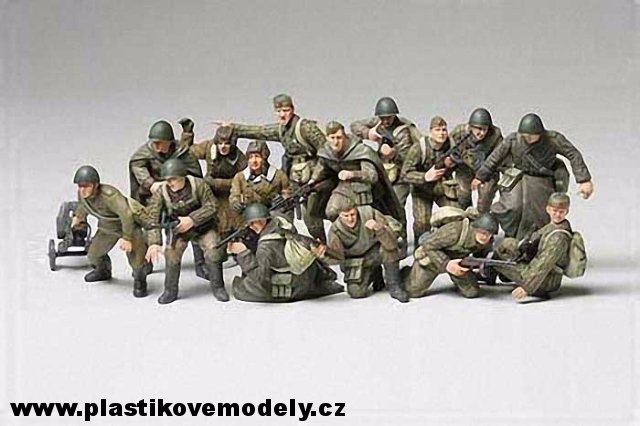 Russian Infantry+Tank Crew (Tamiya 1:48)