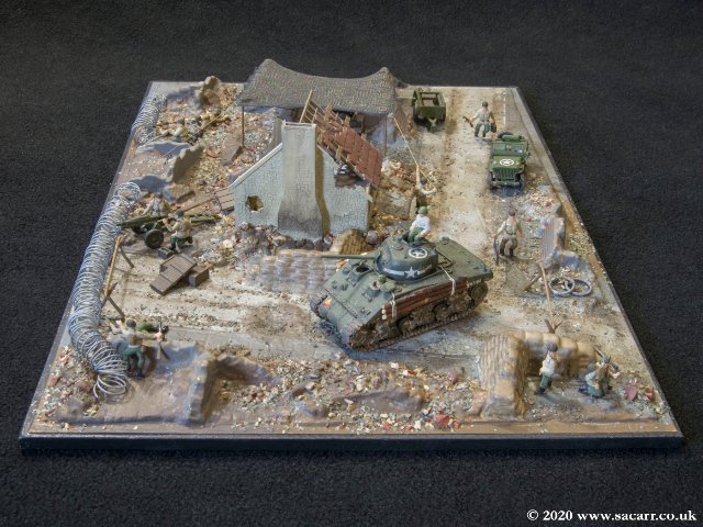 Set diorama D-Day Battlefront (Airfix 1:76)