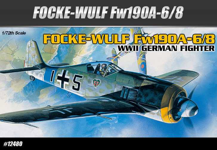 Focke Wulf FW190 A6-8 (Academy 1:72)
