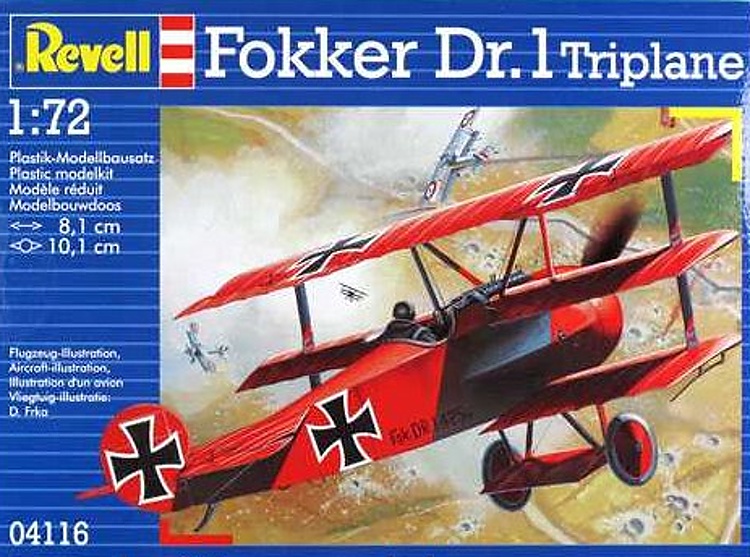 04116 - Fokker Dr. I Triplane (Revell 1:72)