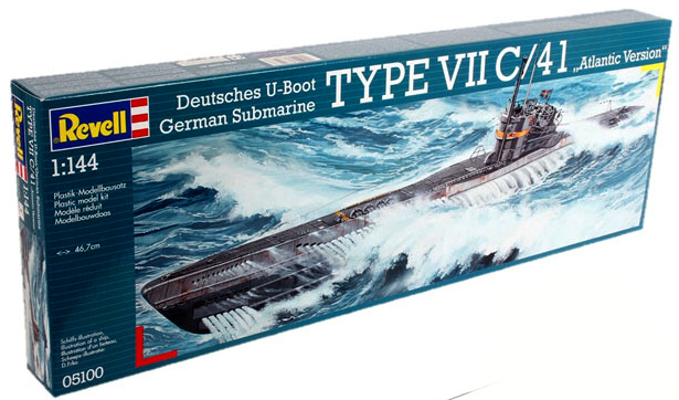 05100 - Submarine Type VII C/41 (Revell 1:144)